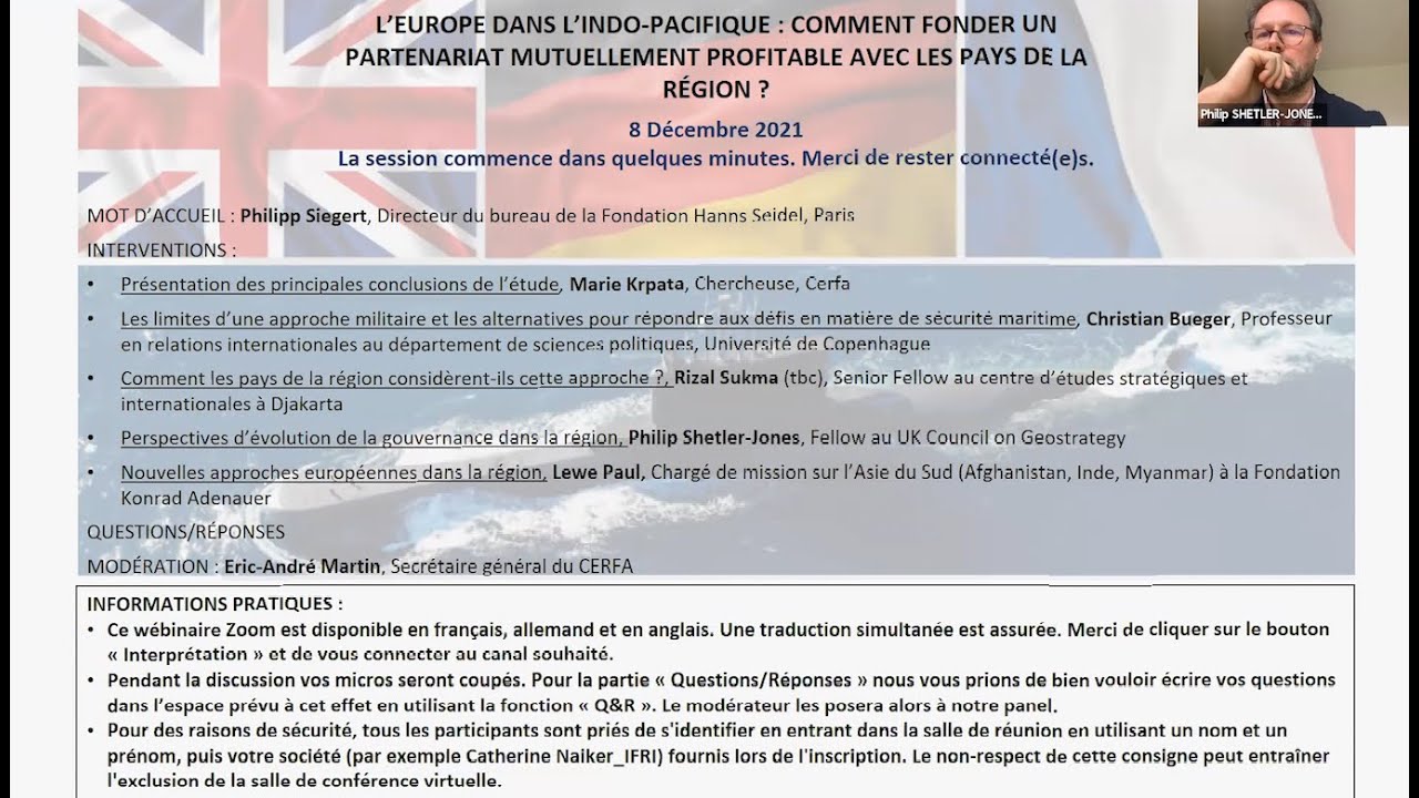 L&rsquo;Europe dans l&rsquo;Indo-Pacifique : quel partenariat envisager avec les pays de la r&eacute;gion ?