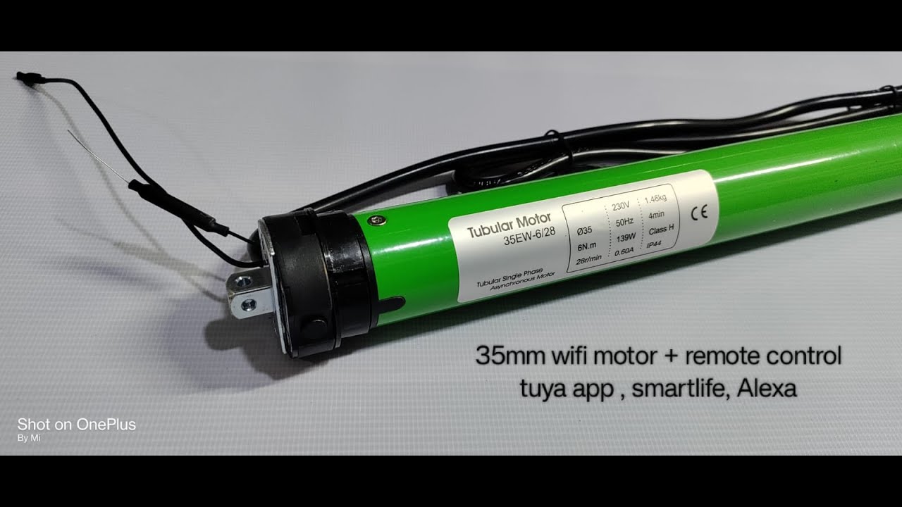 Smart Tubular Motor programing || 35mm Smart Blind Motor || Tuya Blind Motor || Curtain Smart Motor