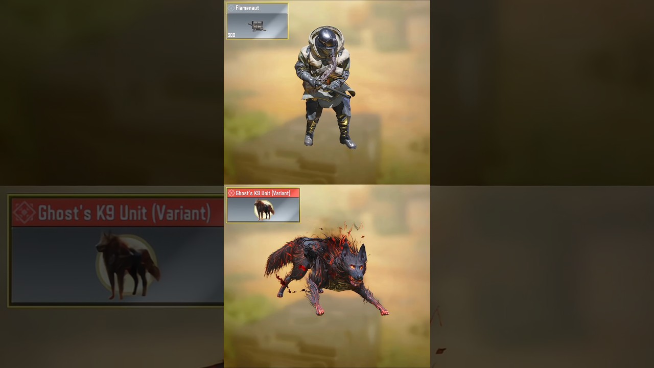 Flamenaut Vs K9 Unit in CODM 💀