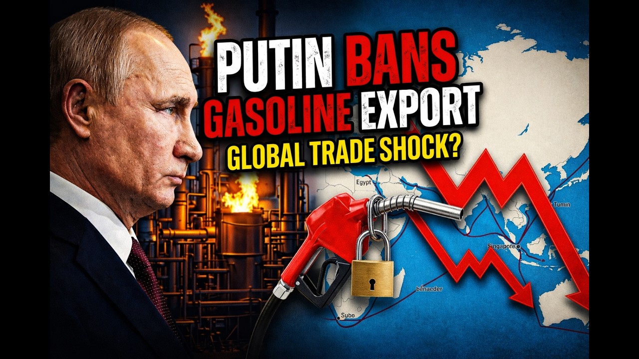 Путин только что запретил экспорт бензина &mdash; вот о чём вам никто не говорит.