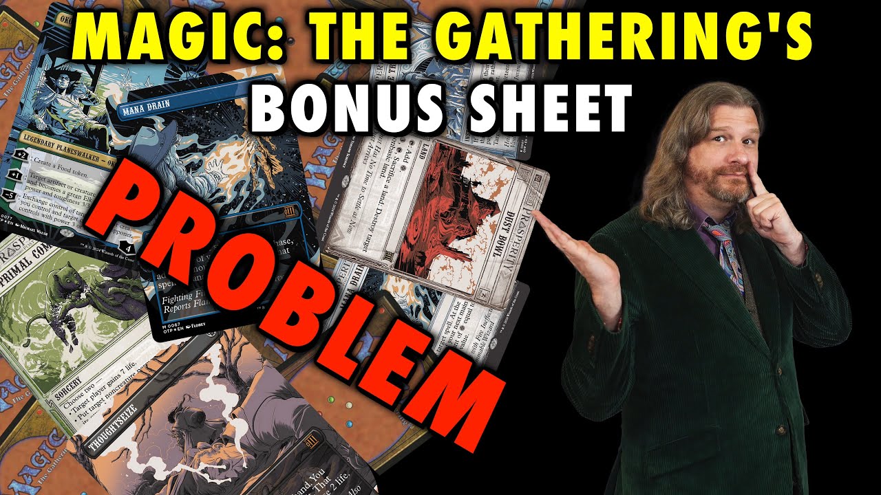 Magic: The Gathering's Bonus Sheet Problem | Tolarian Winds