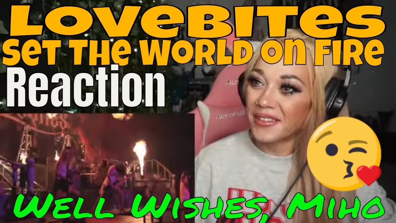Lovebites Set The World On Fire LIVE REACTION | Just Jen Reacts To Lovebites! | Good Luck, Miho 😘🤘