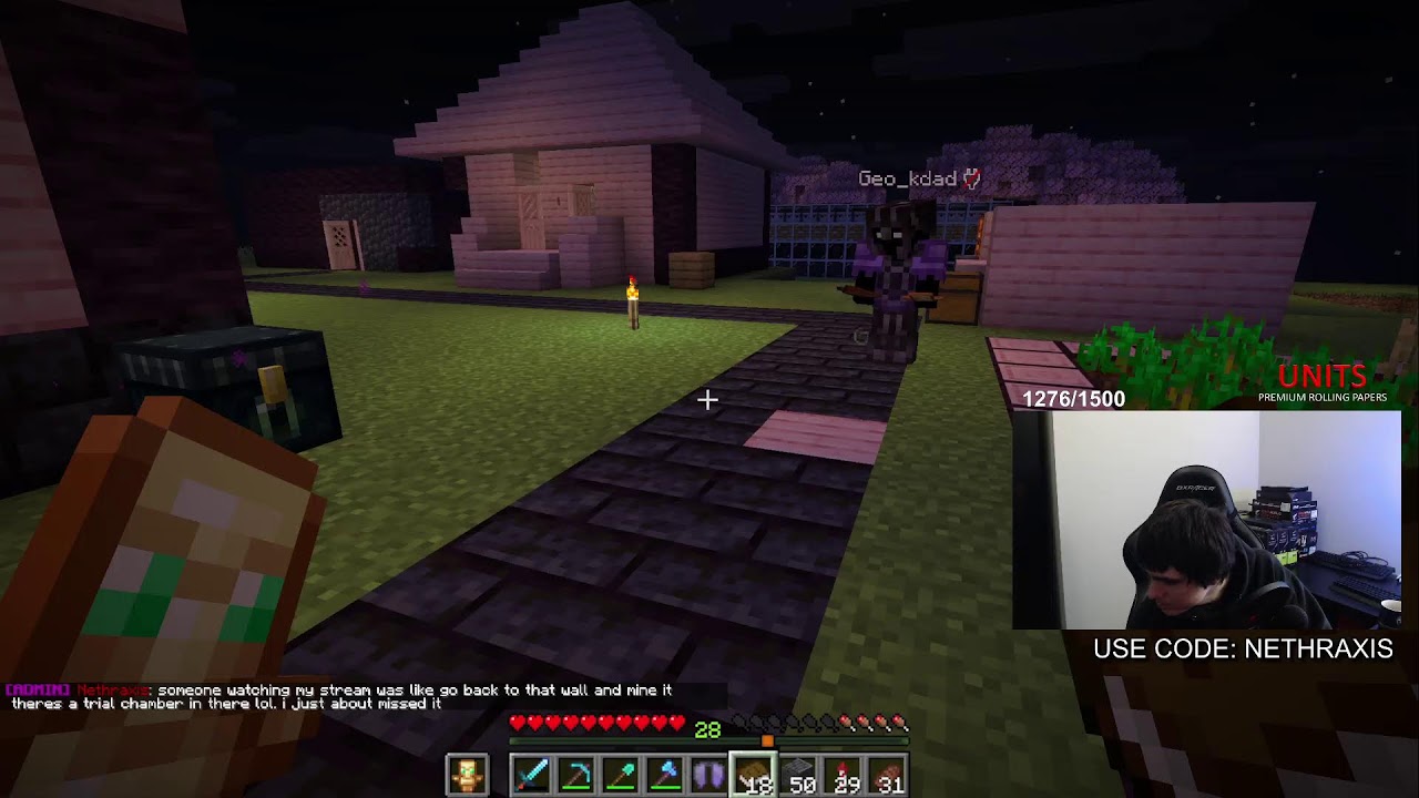 Relaxing Gaming Minecraft Java | !server for IP | Minecraft Live