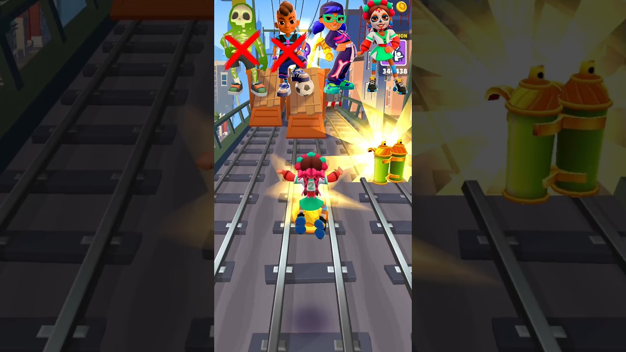 Subway surfers: Bob the Blob 🆚 Mateo🆚 Alma brava🆚 Festive tricky #subwaysurfers #shorts