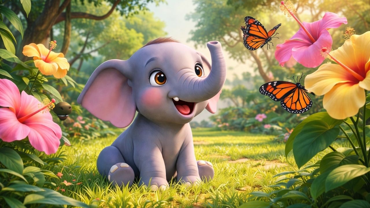 Ellie der Elefantenkönig | Fröhliches Kinderlied