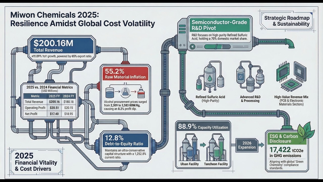 The Invisible Monopoly: Why Miwon Chemicals is Winning (and Losing) in 2026 |HDIN Research Deep Dive