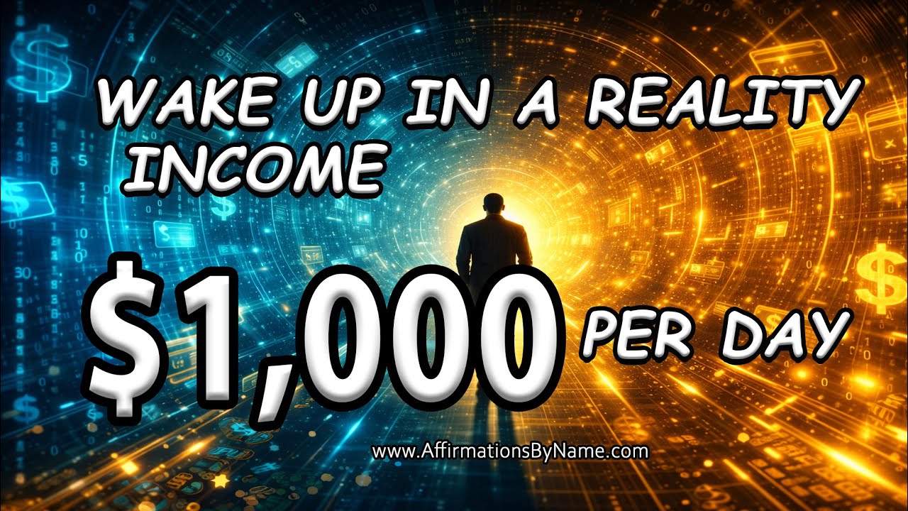 💵 WAKE UP IN A NEW INCOME BRACKET | 1K A DAY | PART OF THE INCOME CODE SERIES