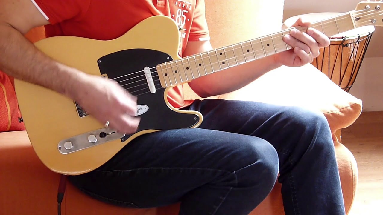 MAYBACH guitare - Teleman T54 Butterscotch Aged