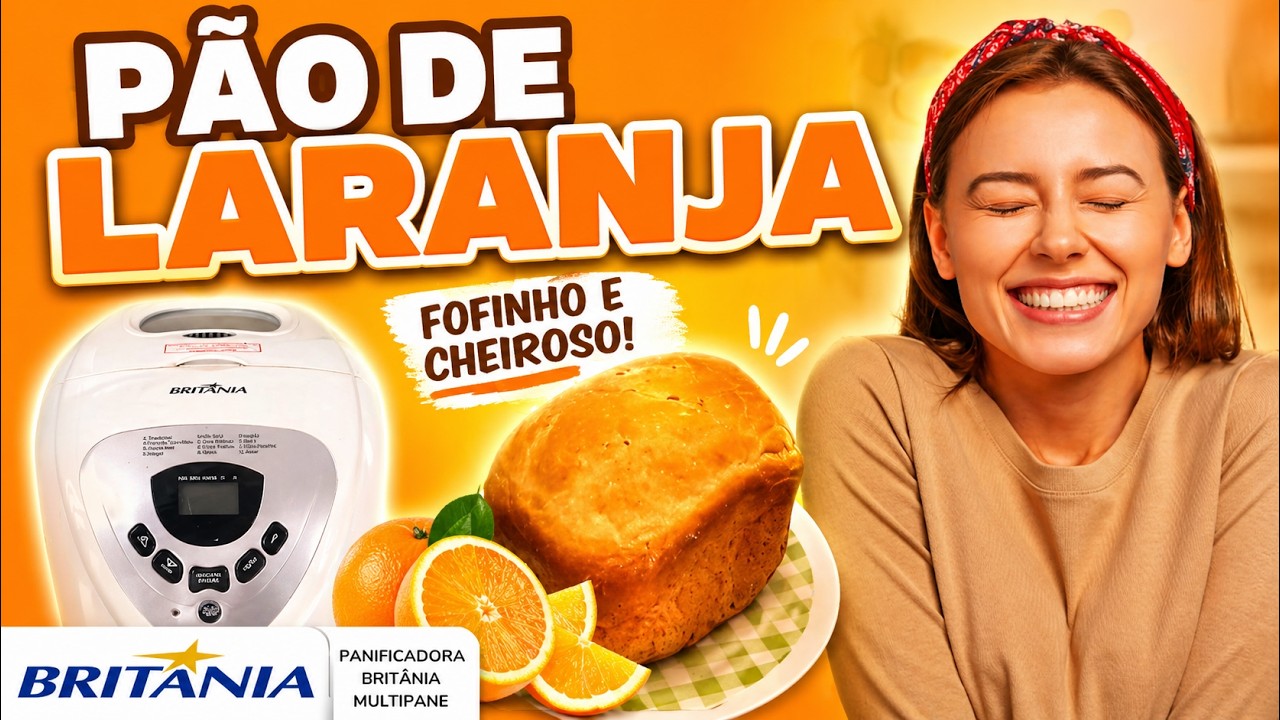 PÃO DE LARANJA na Panificadora Britânia Multipane