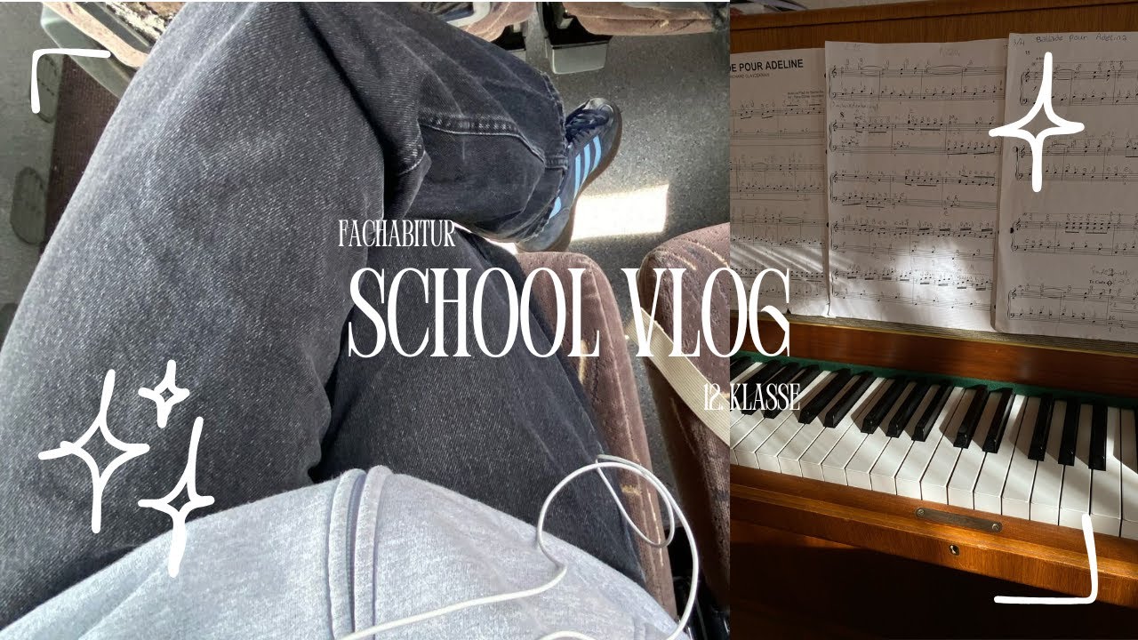 12. Klasse vlog | Fachabitur 2025 | Zeit im Stall, neues Klavierst&uuml;ck lernen, letztes mal Sport