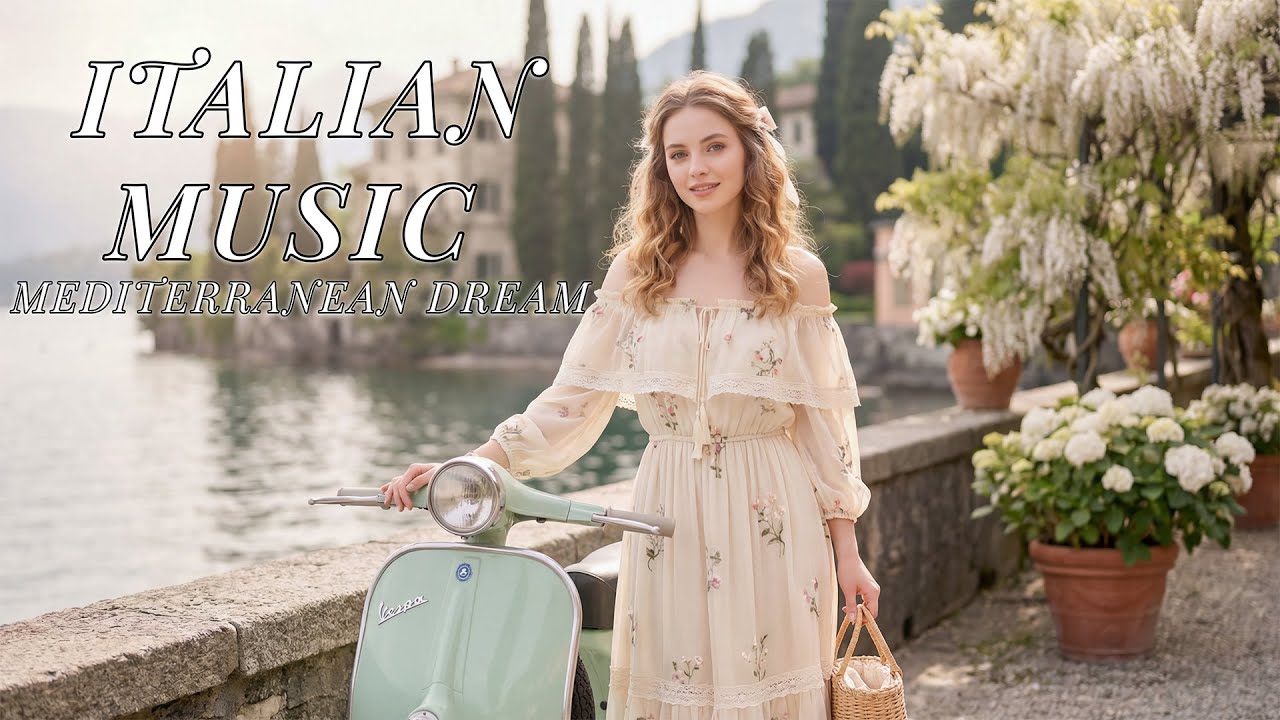 ✨ Italy Travel Ambience 🌊 Amalfi Coast Relaxing Music & Scenic Views  3H 4K