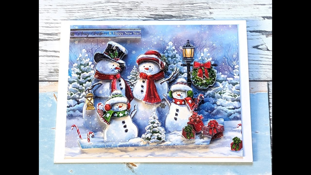 Quick Hunkydory Deco-Large Christmas Cards