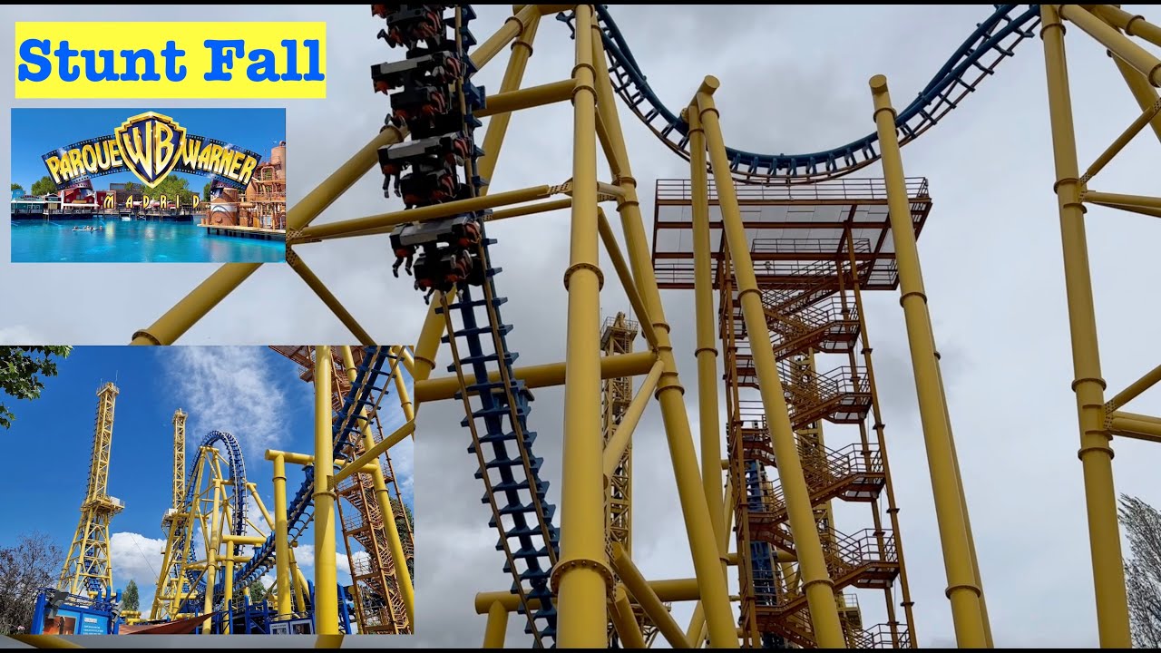 stunt fall - Parque Warner Madrid