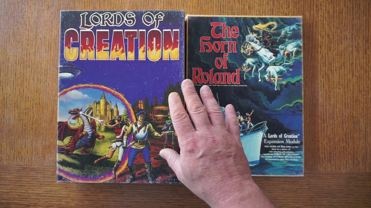 Lords of creation - RPG - BookCase Game - Avalon Hill
