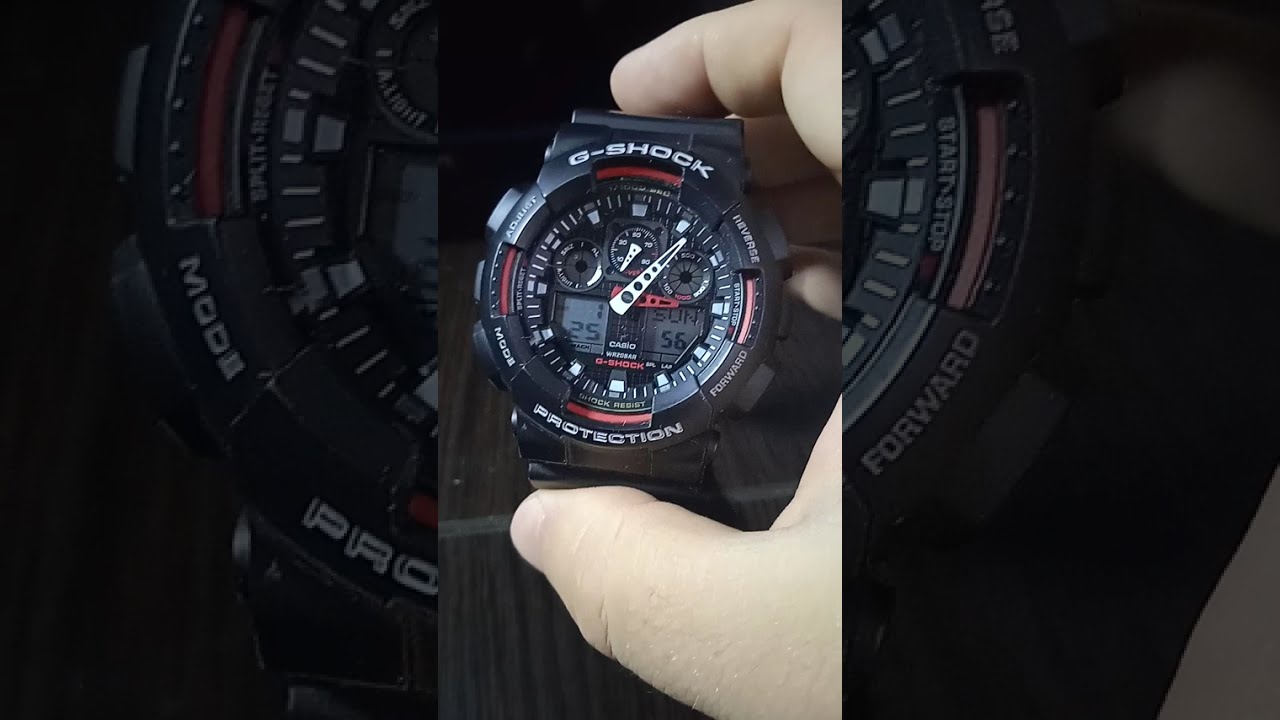 CASIO G SHOCK GA-100 USER REVIEW