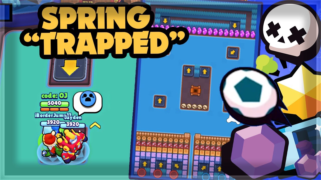 Spring Trap = STUCK 🧀 (Funny Maps)