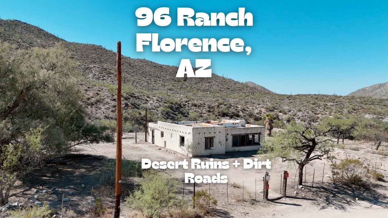 Exploring 96 Ranch in Florence, AZ | Desert Ruins, Dirt Roads & Wildlife