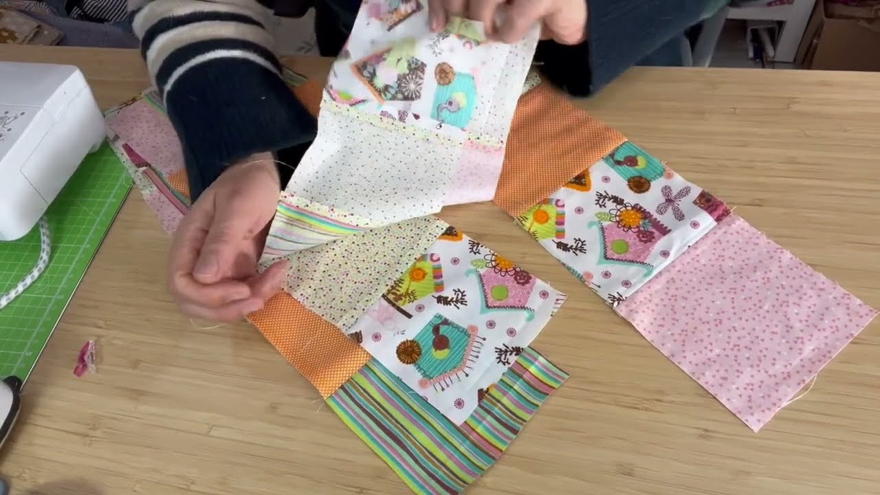 🌹 RUNNER FACILE con avanzi di stoffa | Patchwork facile cucito creativo  susi 10 febbraio 2025
