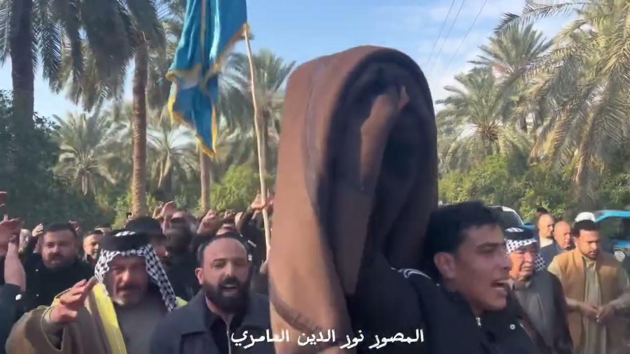 استقبال المعزيين في فاتحة الشيخ عالي الدفار العجيلي رئيس عشائر بني عجيل رحمه الله 
