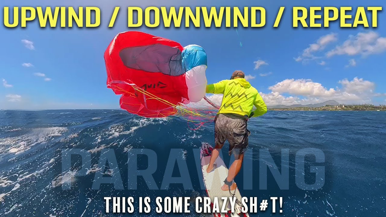 PARAWING | UPWIND - DOWNWIND - REPEAT!!!