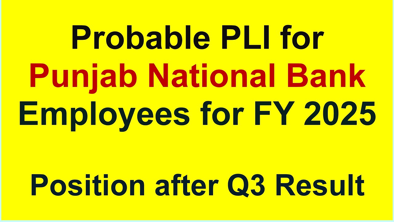 Punjab National Bank&rsquo;s Q3 Results: Anticipated PLI Boost for Employees in FY 2024-2025 #pnb