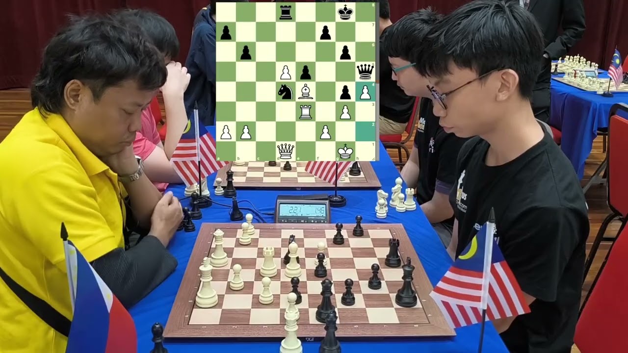 Yu Tian's Monster Knight! | FM Nelson vs IM Poh | GACC Teams 2025