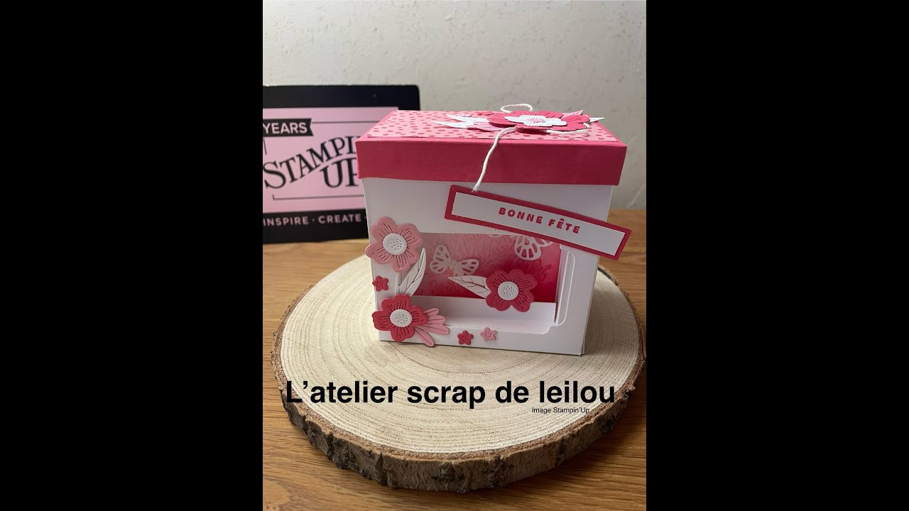 boite avec un cadre