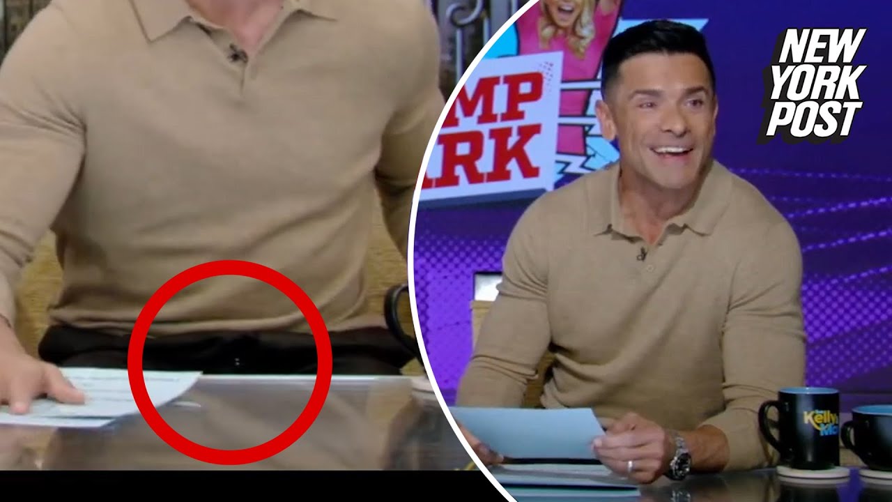 Mark Consuelos suffers embarrassing wardrobe malfunction on live TV: &lsquo;Did anybody notice that?&rsquo;