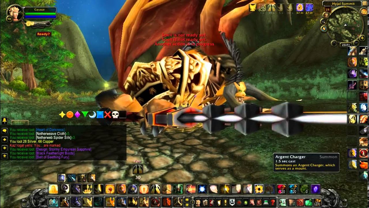 Hyjal Summit Paladin Solo - World of Warcraft Mists of Pandaria