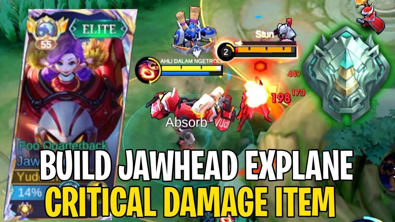 Build Jawhead Tersakit Enak Banget Buat Solo Awal Season - Top Global Jawhead Build - Mlbb