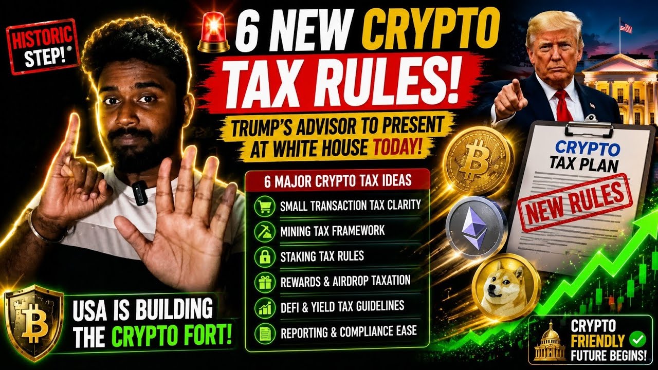 America Crypto-ku Red Carpet Podutha? 6 Pudhu Tax Rules Varudhu! - Latest Crypto News தமிழ் 