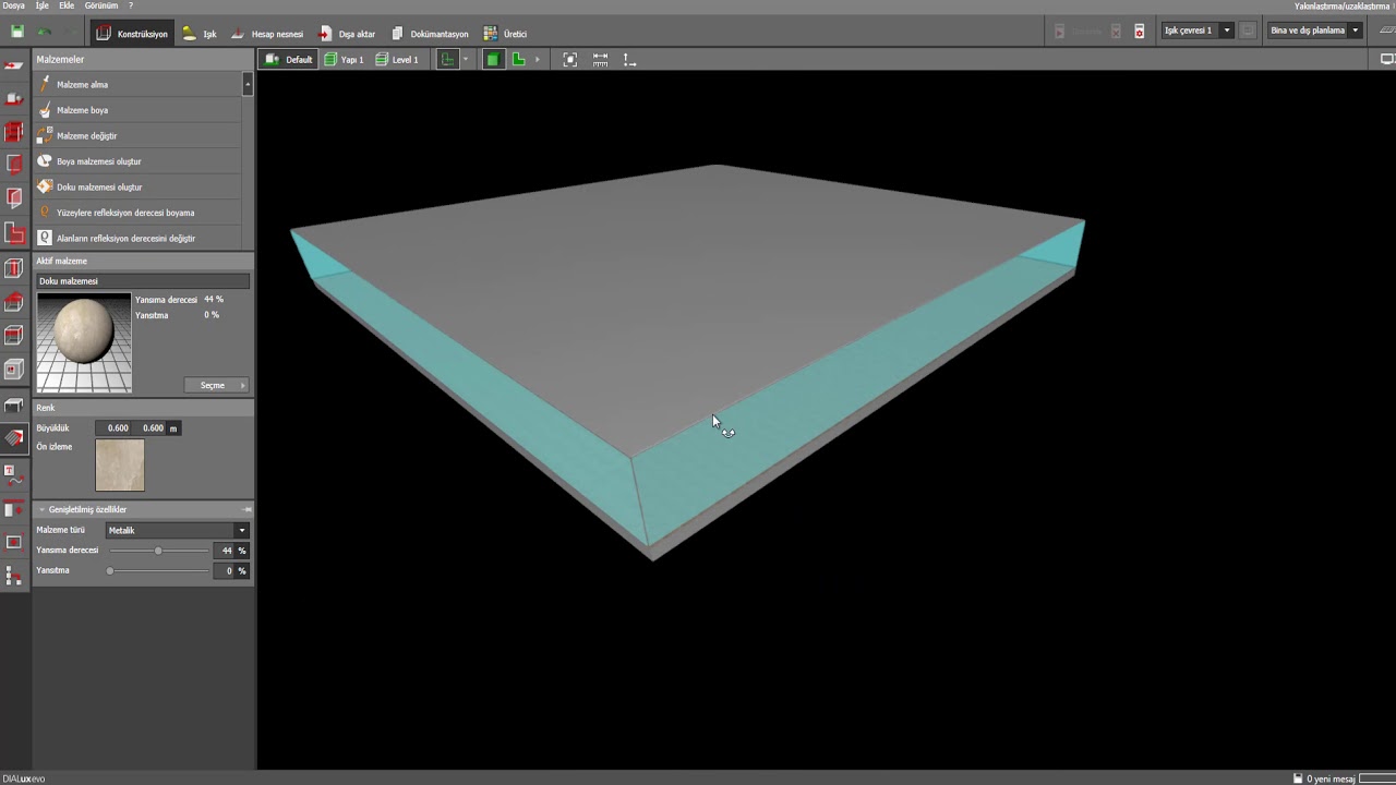 Revit'ten Aydınlatma Hesapları için Dialux Evo'ya IFC Dosyası Yollamak