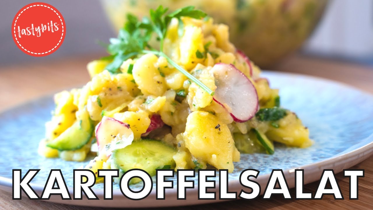 Kartoffelsalat mit Essig & Öl | Perfekt zum Grillen