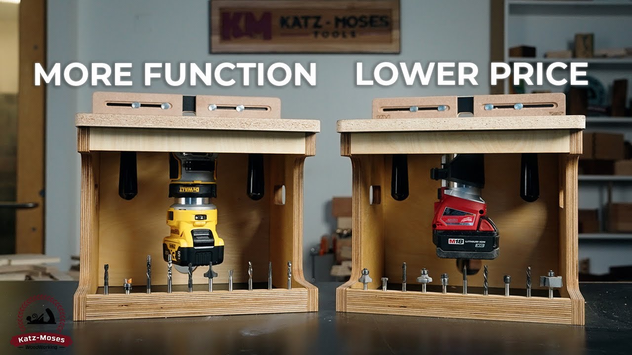 The Most Functional Benchtop Router Table - A Journey from Concept to Perfection