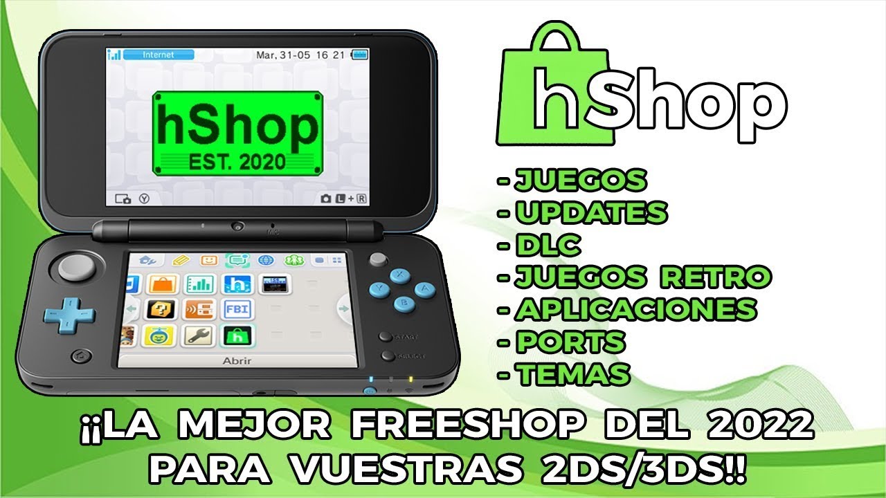 3DS - HSHOP THE BEST STORE FOR YOUR 2DS/3DS!!