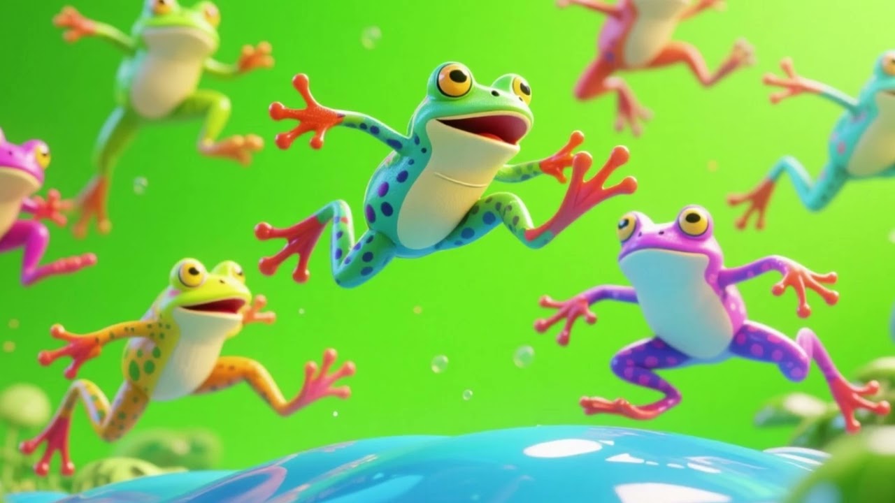 Frogs Go Go, Run Run! 🐸 | Part 2 | Fun Adventure for Kids