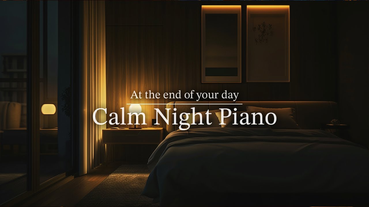 Deep Sleep Piano – Calm Night Music for Peaceful Sleep & Stress Relief