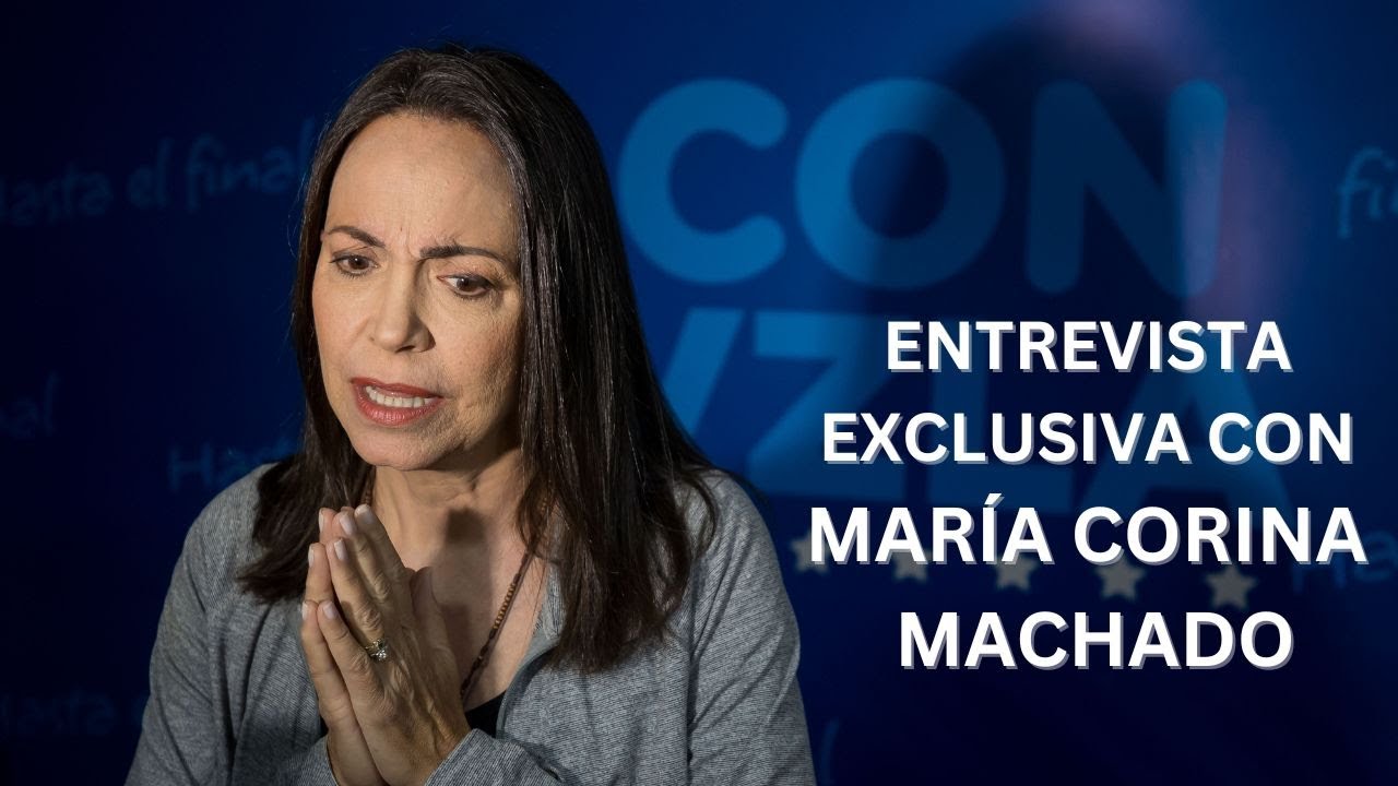🎙EXCLUSIVA con María Corina Machado: 