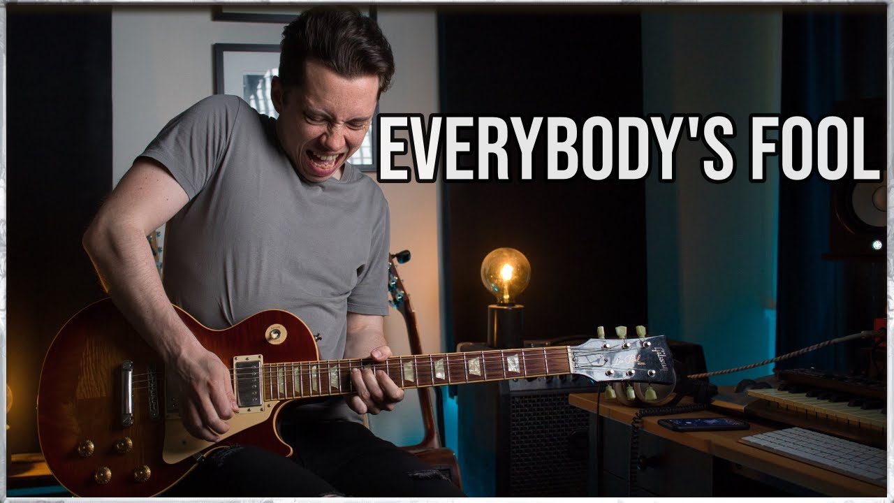 EVERYBODY'S FOOL - Evanescence | Sebastian Lindqvist Guitar Cover