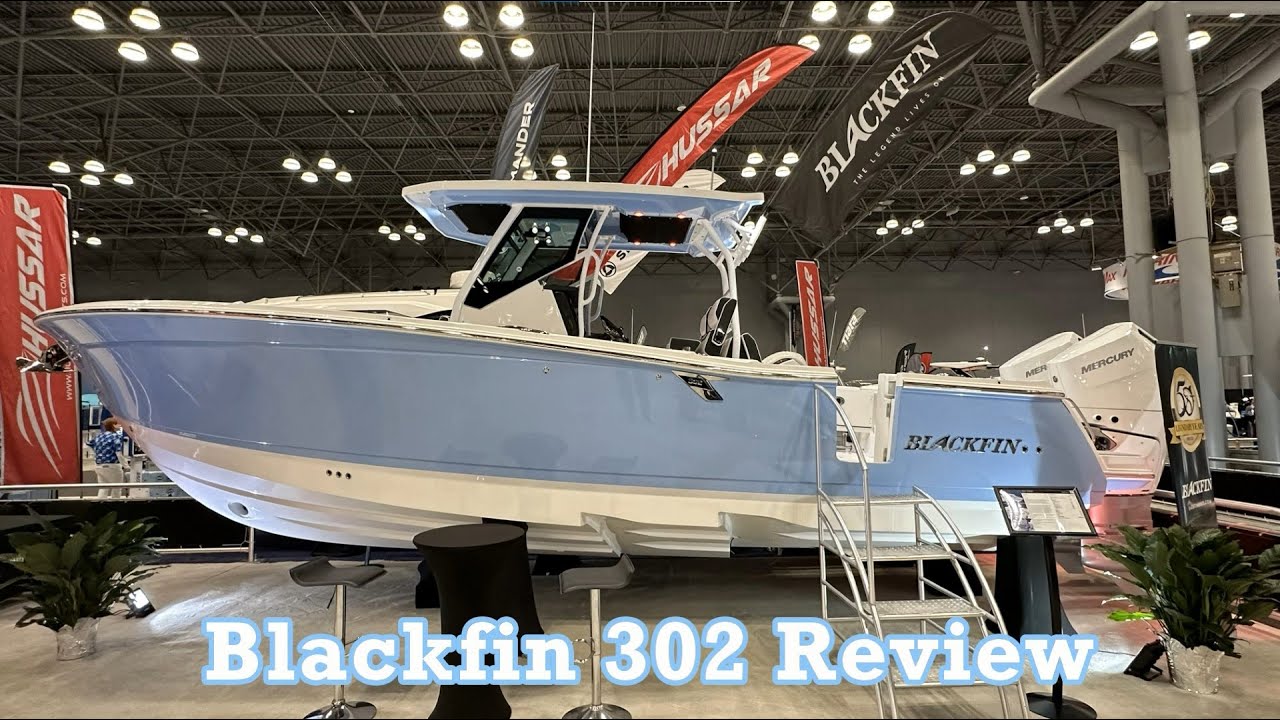 BLACKFIN 302 Review - New York Boat Show 2024