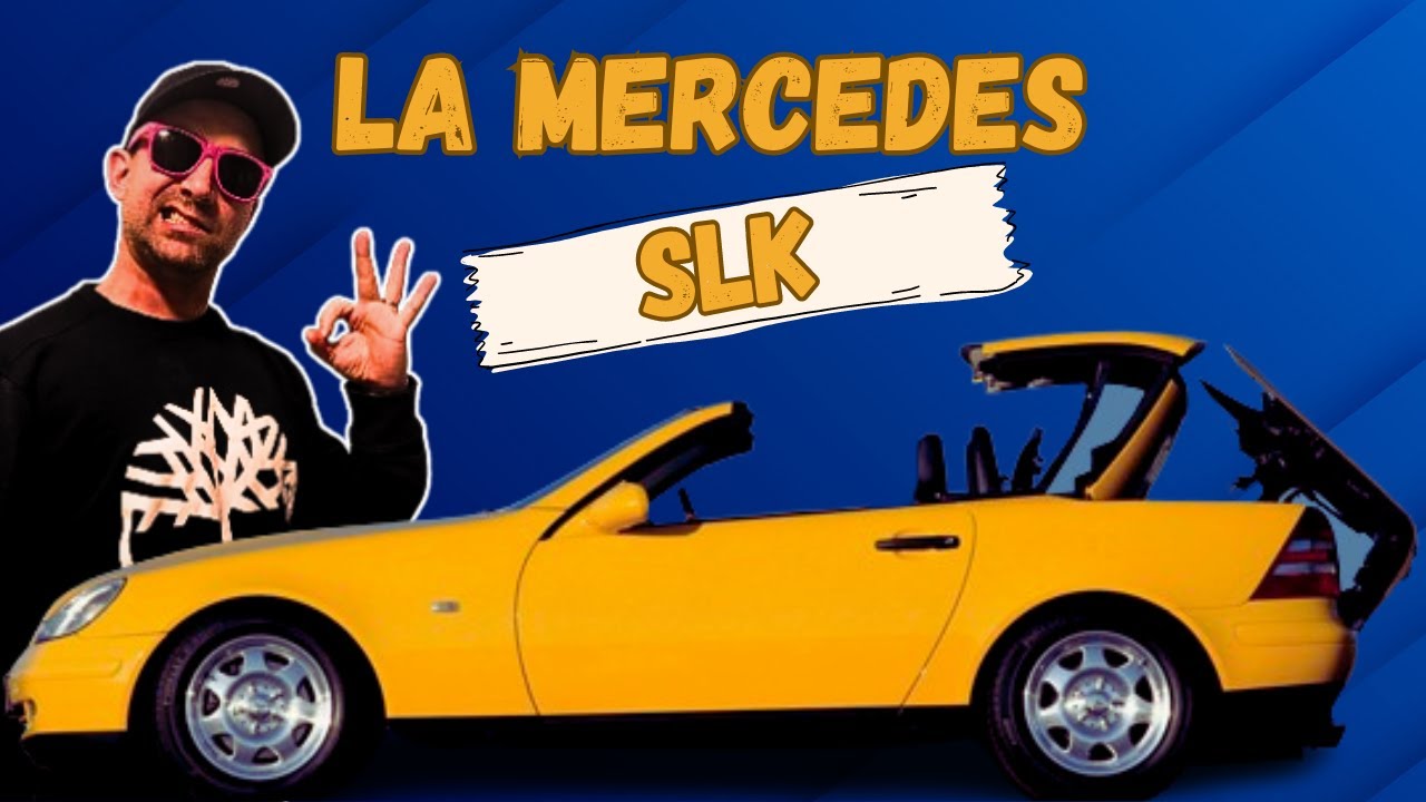 Le premier roadster avec un toit dur rétractable : La Mercedes SLK R170