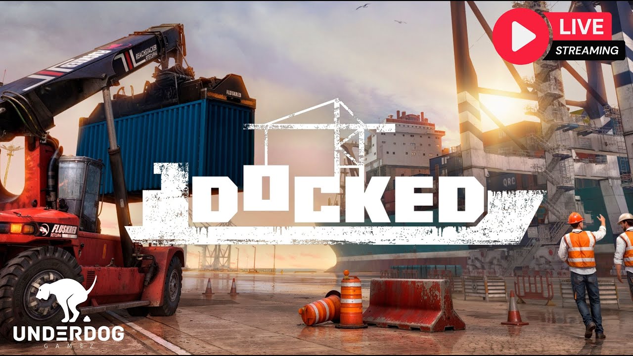 [DE] Die Welt hat ein Container-Problem… ich auch | Docked Gameplay Deutsch. Neustart, angespielt