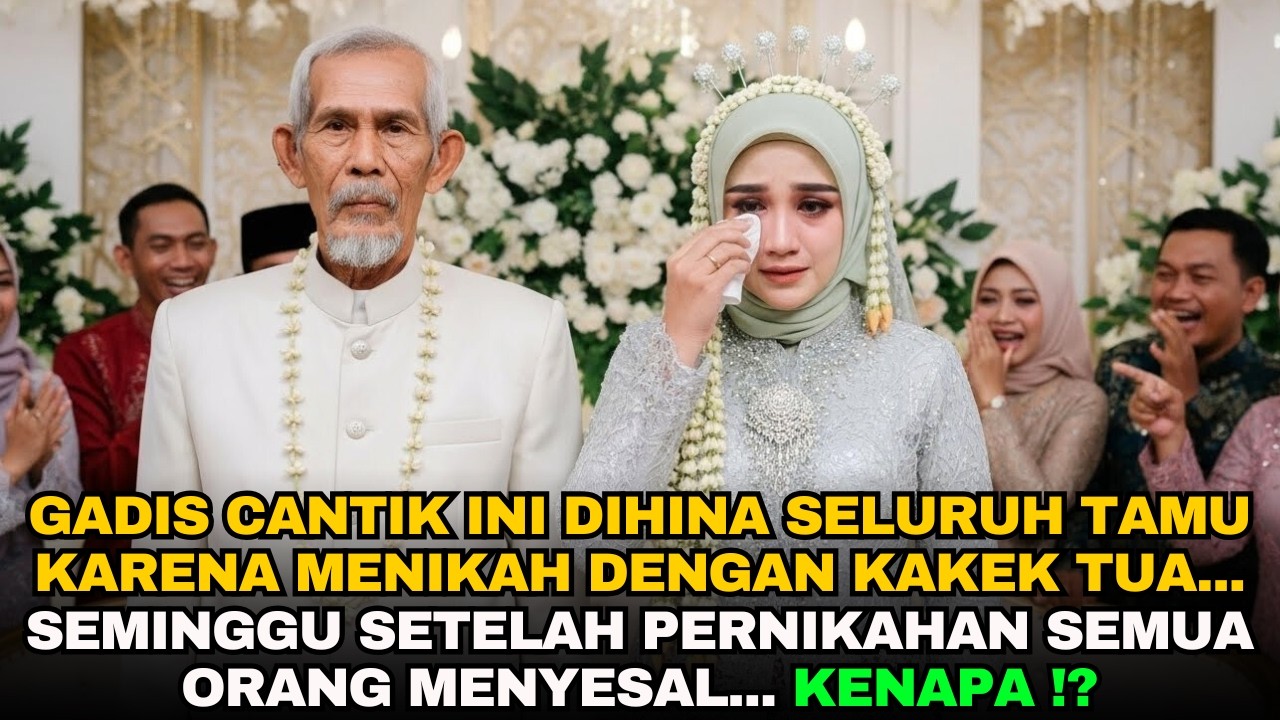 Gadis Ini Dihina Karena Nikahi Kakek Tua, Tapi Seminggu Kemudian Semua Tertunduk Malu