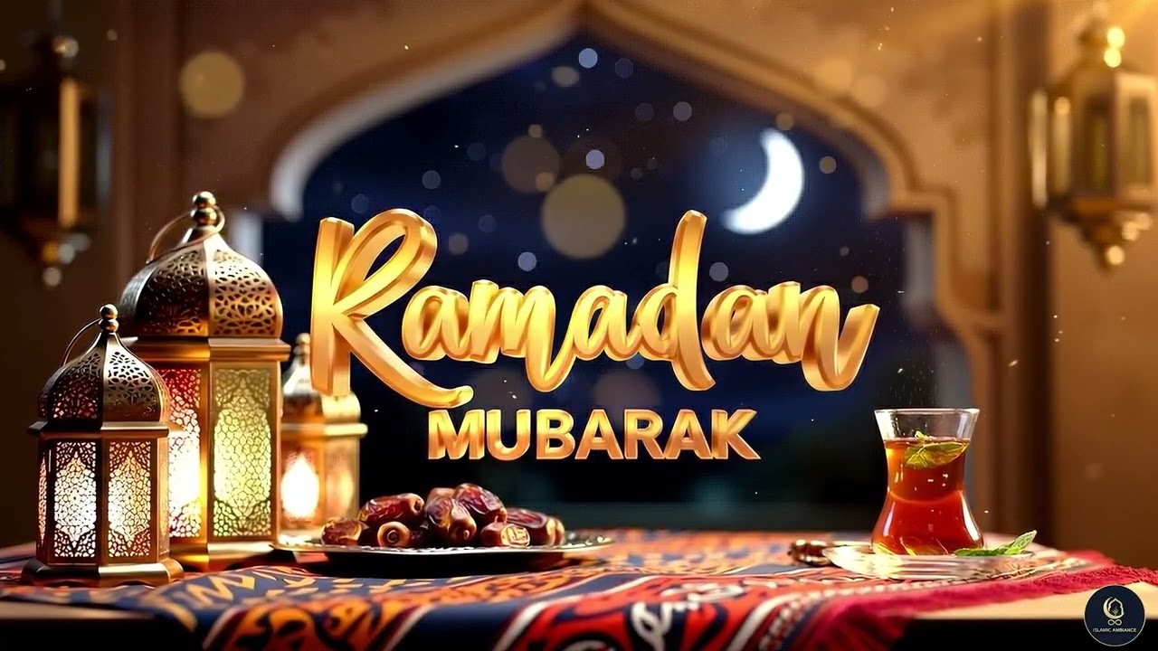 🌙 Peaceful Ramadan Nights | 4K Looping Background | ليالي رمضان الهادئة