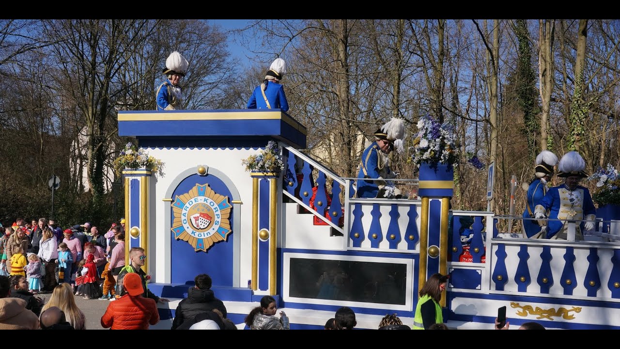 Karnevalzug in Köln - Porz 02.03.25,