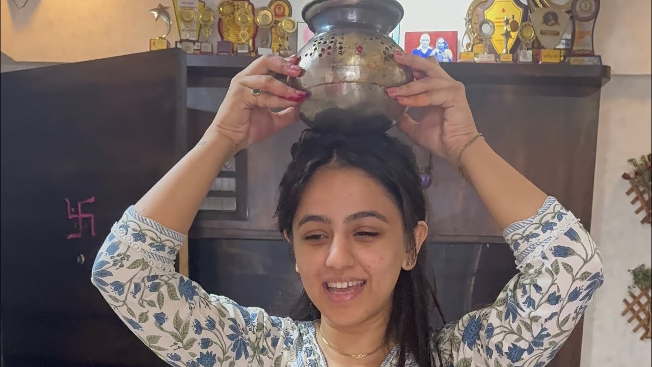 Navratri prep + day 1 vlog |Prapti Shukla |