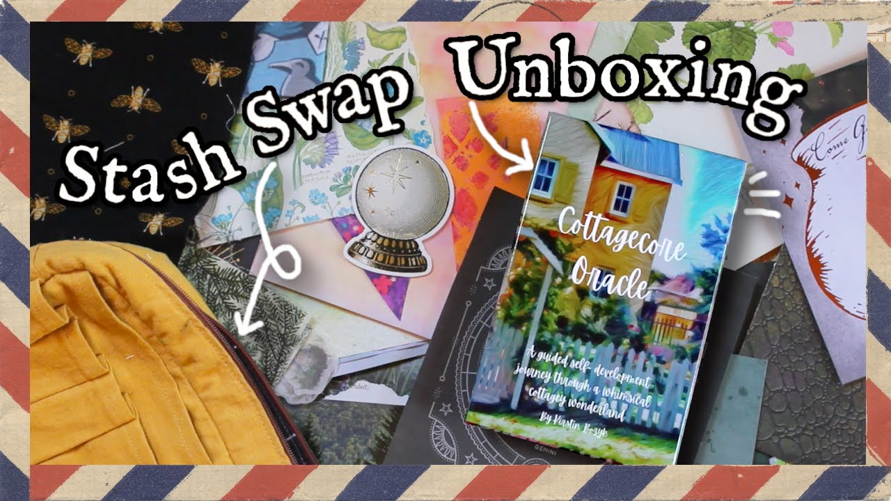 Witchy Pen Pal Paper Stash Swap Unboxing - My New PO BOX!