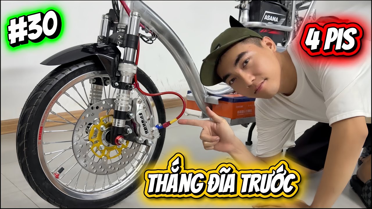 Xe Điện Độ Kiểng P30 - Lên Đĩa Inox Lồng Vàng Canh Heo Dầu 4pis | Mất 17,5 Triệu Cho Con Xe Hiện Tại