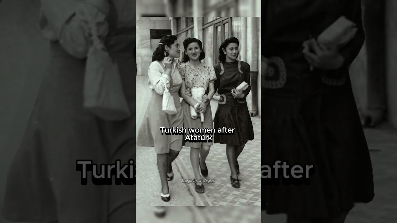 From Veil to Victory: The Rise of Turkish Women  #history #art