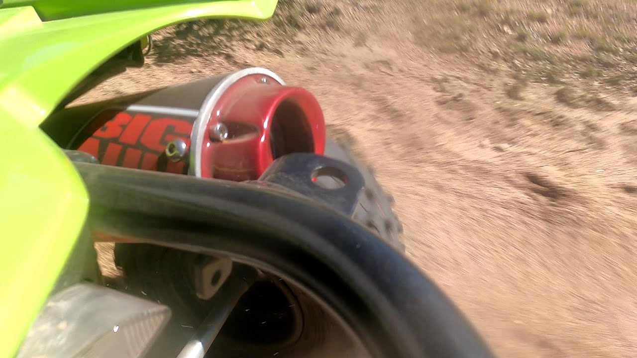 Big Gun Exhaust First Run YFZ450R SE